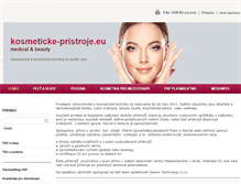 Tablet Screenshot of kosmeticke-pristroje.eu